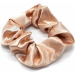 Saténová gumička na vlasy Barva: růžová – Zboží Dáma