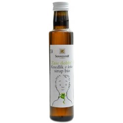 Šťáva Sonnentor Zase dobře! Knedlík v krku sirup bio 250 ml