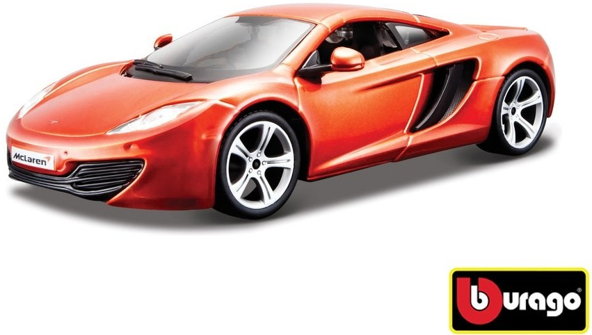 Bburago Plus McLaren MP4 12C oranžová 1:24