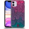 Pouzdro a kryt na mobilní telefon Apple Pouzdro HEAD CASE Apple iPhone 11 Swirls Hot Pink