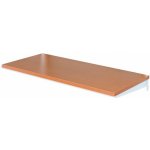 Biedrax Patro pro nástěnný regál 40 x 60 cm bílé, police třešeň – Hledejceny.cz