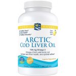 Nordic Naturals Arktický olej z tresčích jater 750 mg 180 měkkých kapslí – Hledejceny.cz