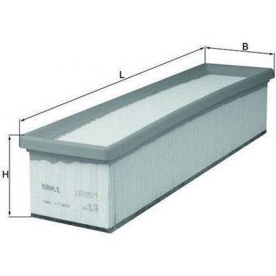 Vzduchový filtr MAHLE LX 3105/1 – Hledejceny.cz