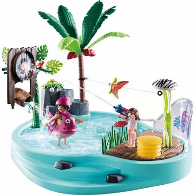 Playmobil 70610 Family Fun zábavný bazén s rozprašovačem vody – Zboží Dáma