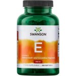 Swanson Vitamín E Přírodní 400 iu 250 kapslí – Hledejceny.cz