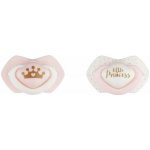 Canpol Babies symetrických silikon Little princess růžová 2 ks – Zboží Dáma