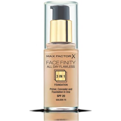 Max Factor Facefinity 3v1 All Day Flawless make-up 75 golden 30 ml – Zbozi.Blesk.cz