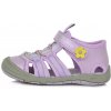 Dětské trekové boty D.D.Step sportovní sandály G065-338D fialové