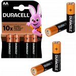 Duracell Basic AA 4ks 10PP100001 – Zboží Mobilmania