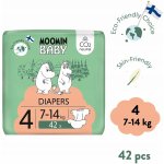 Moomin Baby 4 Maxi 7–14 kg 42 ks – Zboží Dáma