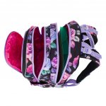 Topgal batoh CODA 25009 fialová černá – Zboží Dáma