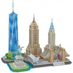 CubicFun 3D puzzle CityLine panorama: New York 123 ks – Sleviste.cz