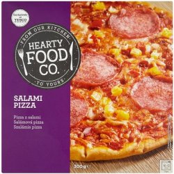 Hearty Food Co Salámová pizza 300 g