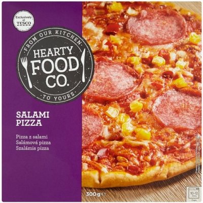 Hearty Food Co Salámová pizza 300 g – Zboží Mobilmania