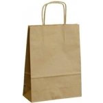 Papírová taška hnědá ExtraTWIST 180x80x240 mm s krouceným uchem – Sleviste.cz