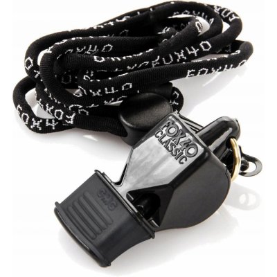 FOX 40 CLASSIC CMG Official Black na krk Píšťalka – Zboží Mobilmania