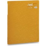 Katalogová kniha FolderMate Nest A4, 20 folií, zlatožlutá – Zboží Živě