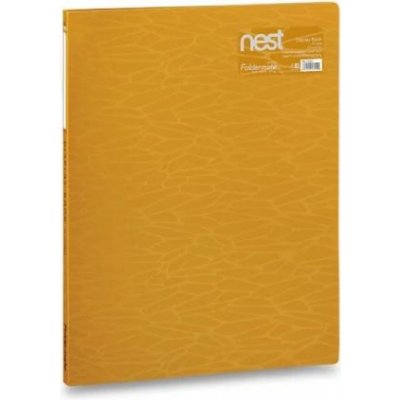 Katalogová kniha FolderMate Nest A4, 20 folií, zlatožlutá – Zboží Živě