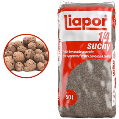 Liapor Keramzit 1-4 mm 25 kg hnědý – Zboží Dáma