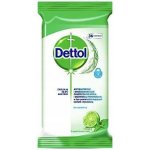 Dettol dezinfekční ubrousky na povrchy limetka a máta 36 ks – Zboží Dáma
