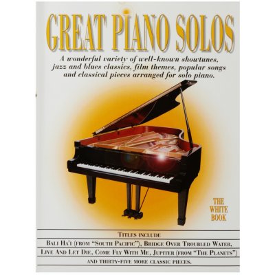 Great Piano Solos The White Book – Hledejceny.cz