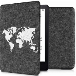 KW Mobile Felt Travel Outline KW5626008 pro Amazon Kindle Paperwhite 5 2021 tmavě šedé