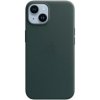 Pouzdro a kryt na mobilní telefon Apple Apple Kožený Kryt vč. MagSafe pro iPhone 14 Forest Green MPP53FE/A