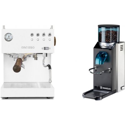 Set Ascaso Steel DUO PID + Rancilio Rocky Doserless – Sleviste.cz