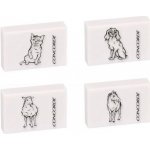 Pryž Concorde Zvířátka bílá – Zboží Mobilmania