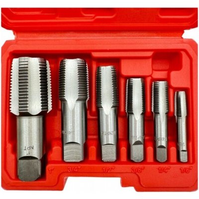 Sada závitníků s vysokou tvrdostí 1/8", 1/4", 1/2", 3/8", 3/4" - 5 ks – Hledejceny.cz