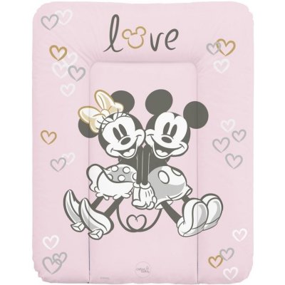 CEBA Podložka měkká na komodu Disney Minnie & Mickey Pink 50 x 70