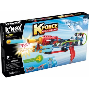 K´NEX pistole K-20X + 10 ks šipky