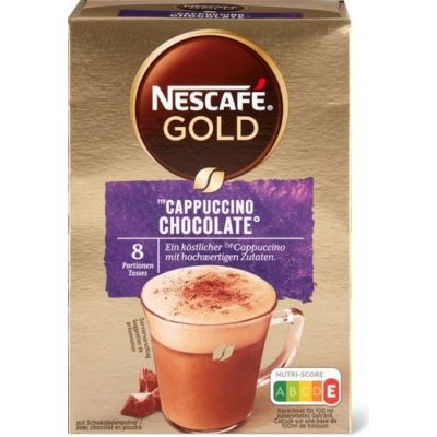 Nescafé Gold Cappuccino Čokoláda 144 g 8 ks – Hledejceny.cz