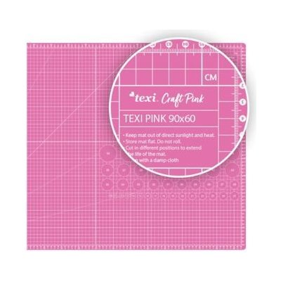 Řezací podložka TEXI PINK 5 vrstvá velikost 60 x 90 cm – Zboží Dáma
