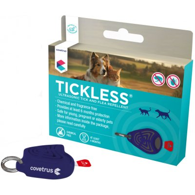 Tickless pet Ultrazvukový odpuzovač klíšťat a blech pro psy barvy orange 1 kus – Hledejceny.cz