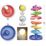Quercetti Spiral Tower Brightball 6499 – Zboží Mobilmania