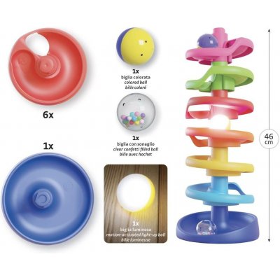Quercetti Spiral Tower Brightball 6499 – Zboží Mobilmania