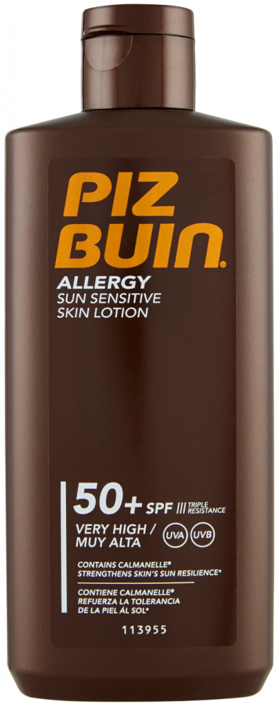 Piz Buin Allergy Sun Sensitive Skin Lotion SPF50+ 200 ml