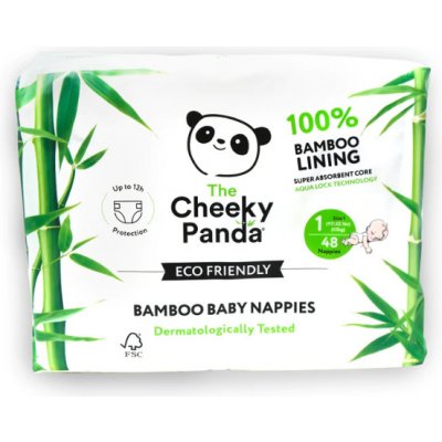 Cheeky Panda Bambusové 1 48 ks