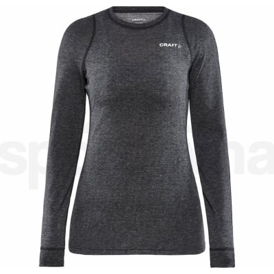 Craft W CORE Wool merino LS černá – Zboží Dáma