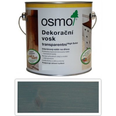 OSMO Dekorační vosk transparentní 2,5l Holubí modř – HobbyKompas.cz