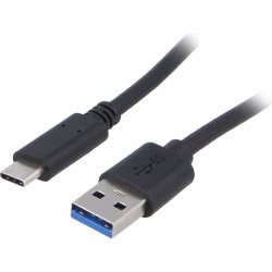 Akyga AK-USB-24 USB 3.0 typu A - USB 3.1 typu C, 0,5m, černý