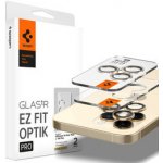 Spigen Glass EZ Fit Optik Pro 2 Pack Gold iPhone 14 Pro/iPhone 14 Pro Max AGL05598 – Zboží Živě