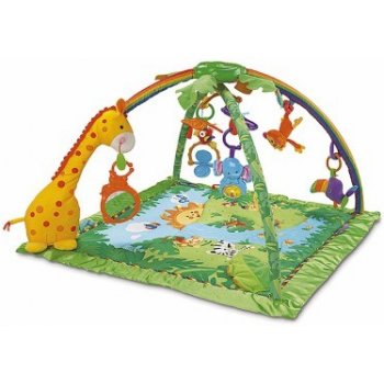 Fisher Price rainforest hrací deka s hrazdičkou