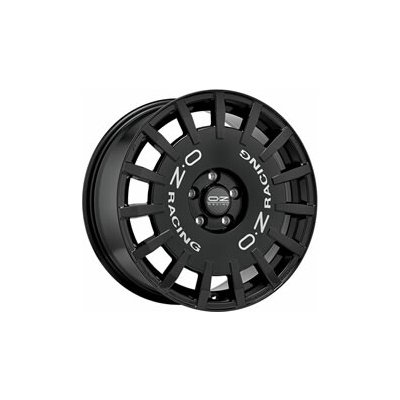 OZ RALLY RACING 8x18 5x114.3 ET35 gloss black – Sleviste.cz