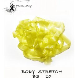 Tommi Fly body stretch žluto zelená 4mm