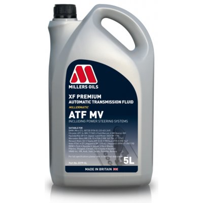 Millers Oils XF Premium ATF MV 5 l – Sleviste.cz