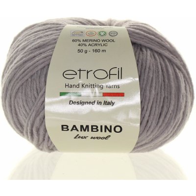 Etrofil Bambino Lux Wool světle šedá 70086