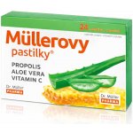 Dr. Muller Pharma Müllerovy pastilky Propolis Aloe Vera Vitamin C 24 kapslí – Hledejceny.cz