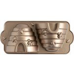 Nordic Ware forma bábovka včelí úl 3D 2,3 l zlatá – Zboží Mobilmania